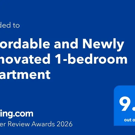 Affordable And Newly Renovated 1-bedroom *